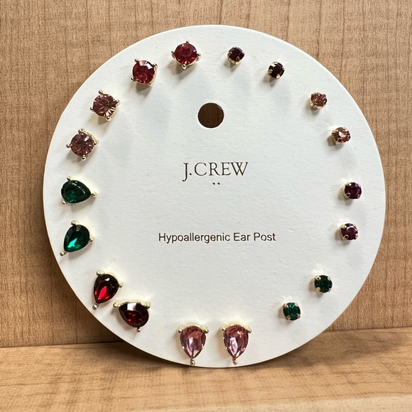 J. Crew Jewelry - J. Crew BEAUTIFUL Multicolored Earrings Set! BRAND NEW